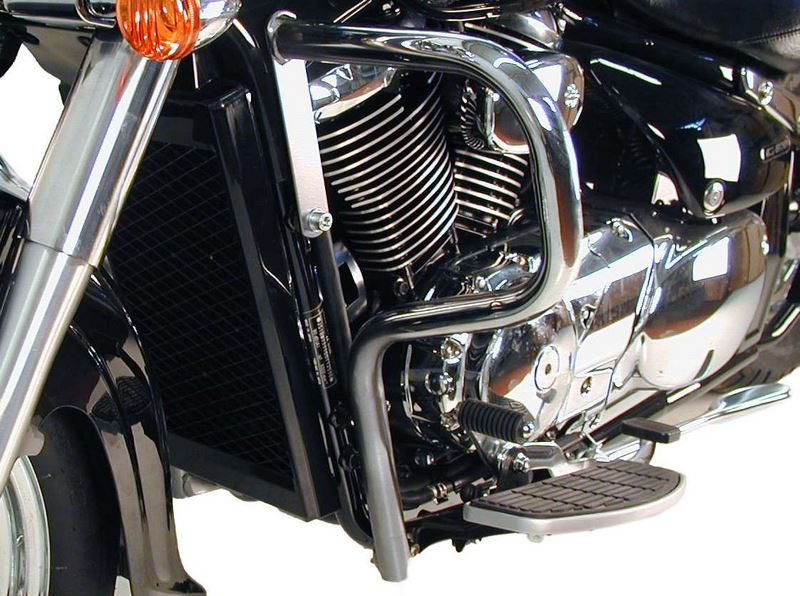 Hepco & Becker Engine protection bar-chrome for Suzuki C 800 Intruder / Black Edition | 501340 00 01