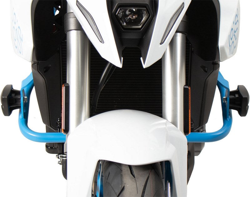 Hepco & Becker エンジンプロテクションバー インクルーディング プロテクションパッド ブルー Suzuki GSX-8S (2023-) | 5013551 00 07