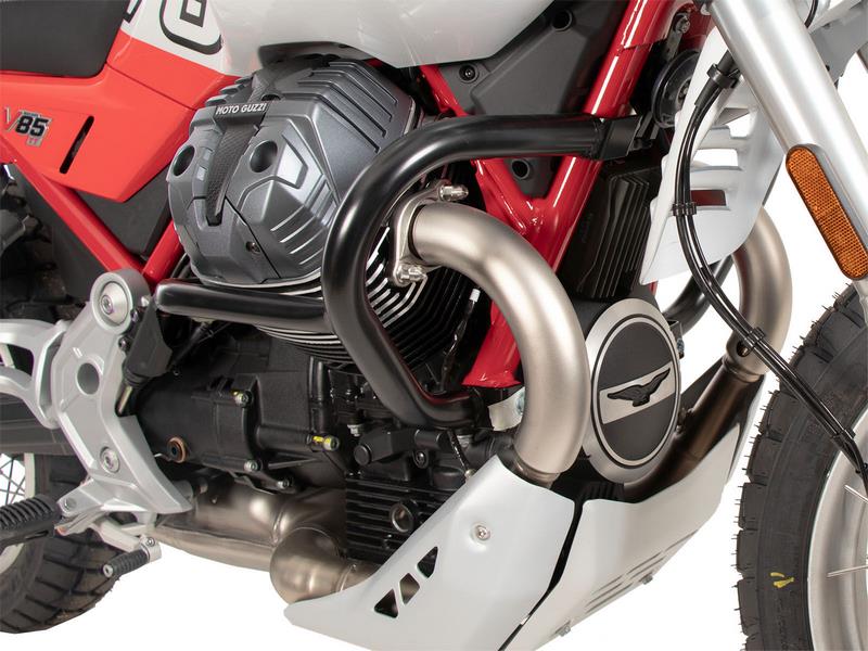 Hepco & Becker エンジンプロテクションバー ブラック Moto Guzzi V 85 TT / Strada / Travel (2024-) | 501561 00 01
