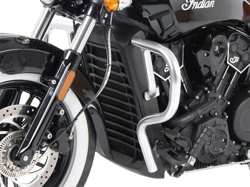 Hepco & Becker Engine protection bar-chrome for Indian Scout Bobber from 2017 | 5017568 00 02