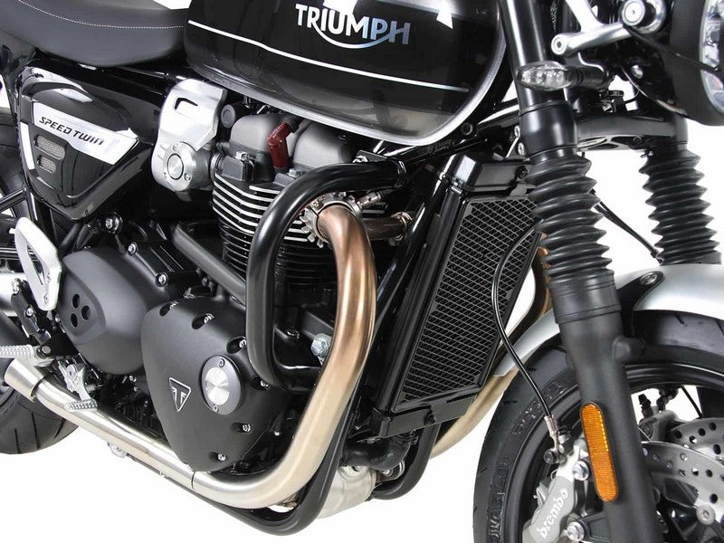 Hepco & Becker / ヘプコ&ベッカー Engine protection bar - black for Triumph Speed Twin (2019-) | 5017591 00 01
