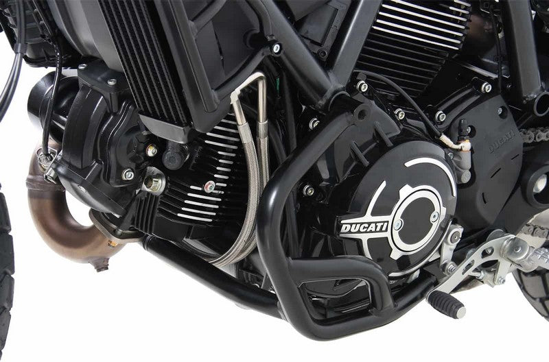 Hepco & Becker / ヘプコ&ベッカー Engine protection bar - black for Ducati Scrambler 800 (2019-) | 5017593 00 01