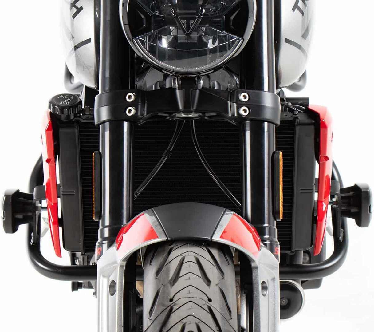 Hepco and Becker / ヘプコアンドベッカー Engine protection bar black incl. protection pads for Triumph Trident 660 (2021-) | 5017612 00 01