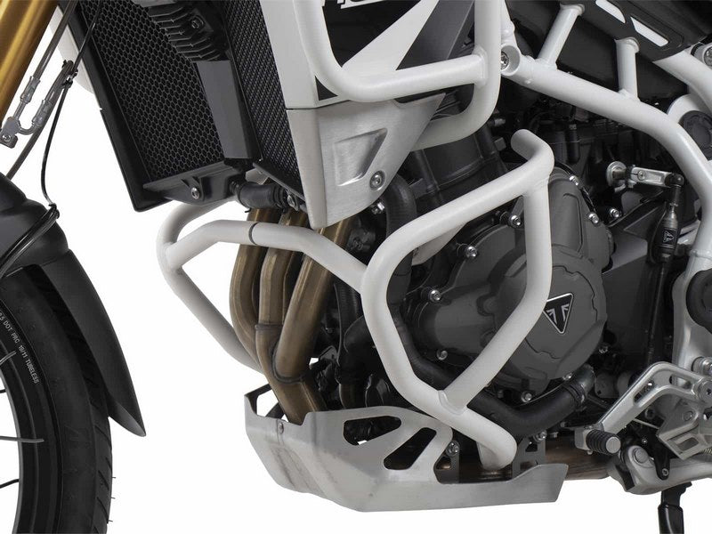 Hepco and Becker / ヘプコアンドベッカー Engine protection bar white for Triumph Tiger 850 Sport (2021-) | 5017613 00 03