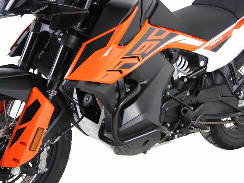 Hepco and Becker / ヘプコアンドベッカー Engine protection bar black for KTM 890 Adventure / R / Rally (2021-) | 5017617 00 01