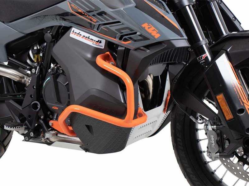 Hepco and Becker / ヘプコアンドベッカー Engine protection bar orange for KTM 890 Adventure / R / Rally (2021-) | 5017617 00 06