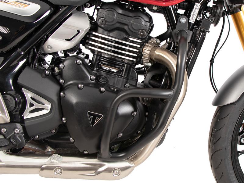 Hepco & Becker エンジンプロテクションバー ブラック Triumph Speed 400 (2024-) | 5017664 00 01