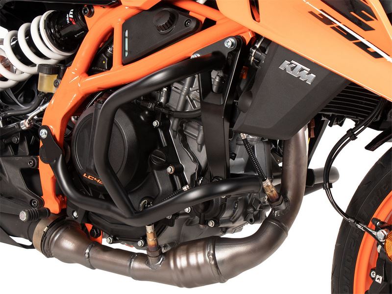 Hepco & Becker エンジンプロテクションバー ブラック KTM 390 Duke (2024-) | 5017672 00 01