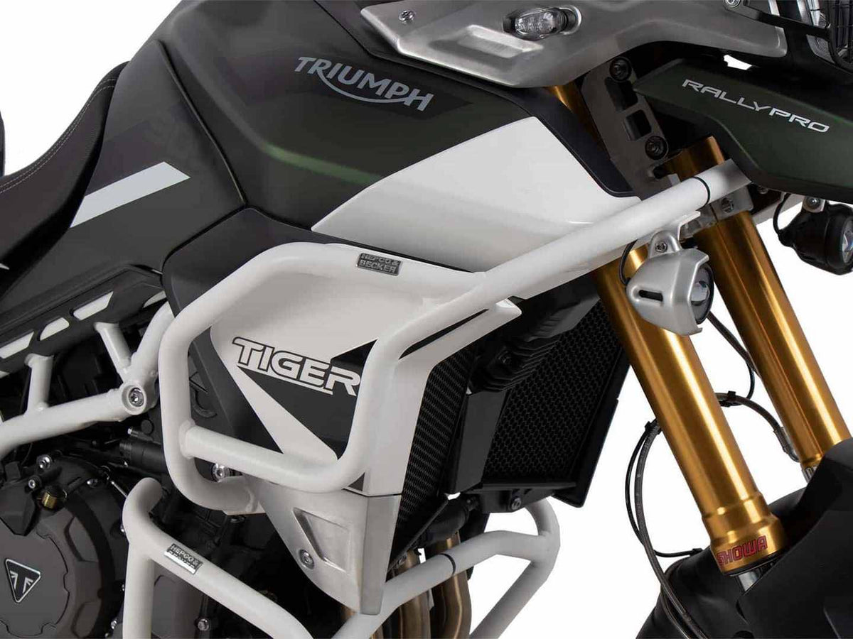 Hepco and Becker / ヘプコアンドベッカー Tankguard white for Triumph Tiger 850 Sport (2021-) | 5027613 00 03
