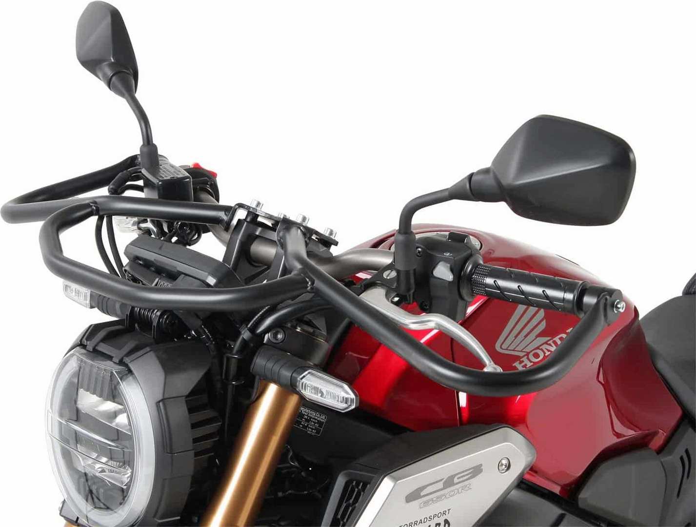 Hepco and Becker / ヘプコアンドベッカー Front protection bar black for Honda CB 650 R (2021-) | 5039529 00 01
