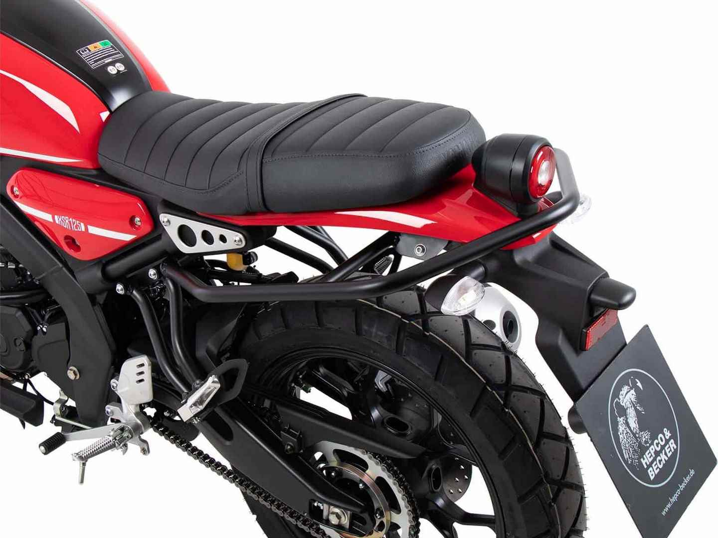 Hepco and Becker / ヘプコアンドベッカー Rear protection bar for Yamaha XSR 125 (2021-) | 5044575 00 01
