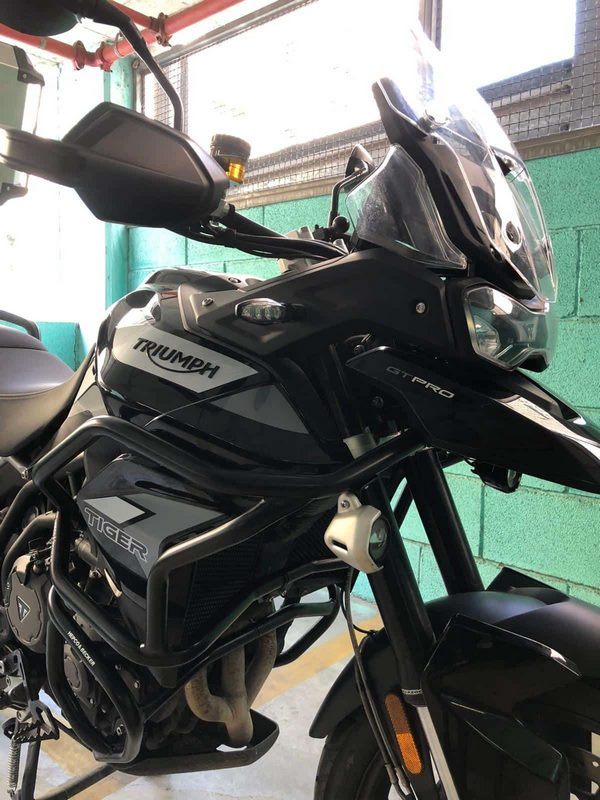 Hepco and Becker / ヘプコアンドベッカー Tankguard Solid black for Triumph Tiger 900 / Rally / GT / PRO (2020-) | 5097605 00 01