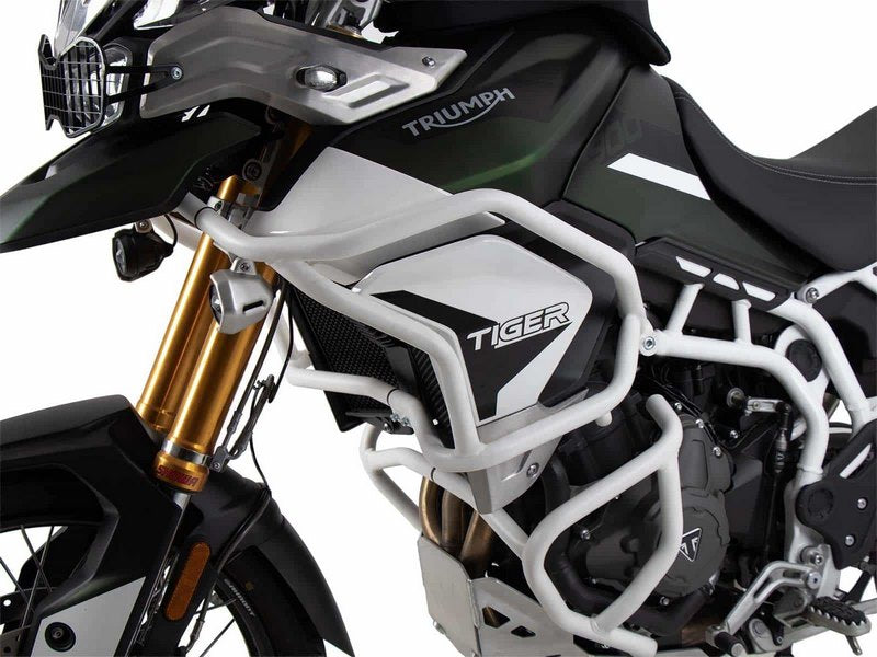 Hepco and Becker / ヘプコアンドベッカー Tankguard Solid white for Triumph Tiger 900 / Rally / GT / PRO (2020-) | 5097605 00 03
