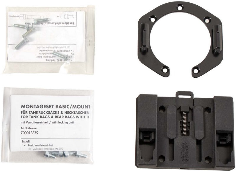 Hepco & Becker タンクリングベーシックファステナー付きタンクバッグ用 Kawasaki GPZ 750 (1985-1986)/900 R(1984-1993) | 516231 00 01