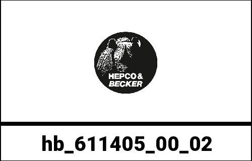 Hepco & Becker Solorack with backrest for Yamaha XVS 650 Drag Star | 611405 00 02