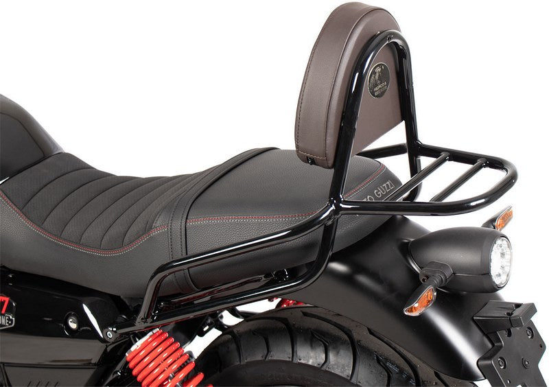 Hepco & Becker シシバー ウィズ リアラック ブラック/ブラウン Moto Guzzi V7 Stone Special Edition (850ccm) (2022-2023) | 611558 01 01