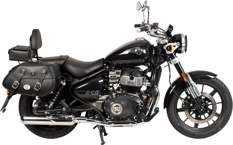 Hepco & Becker シシーバー ウィズ リアラック ブラック Royal Enfield Super Meteor 650 (2023-) | 6117651 00 01