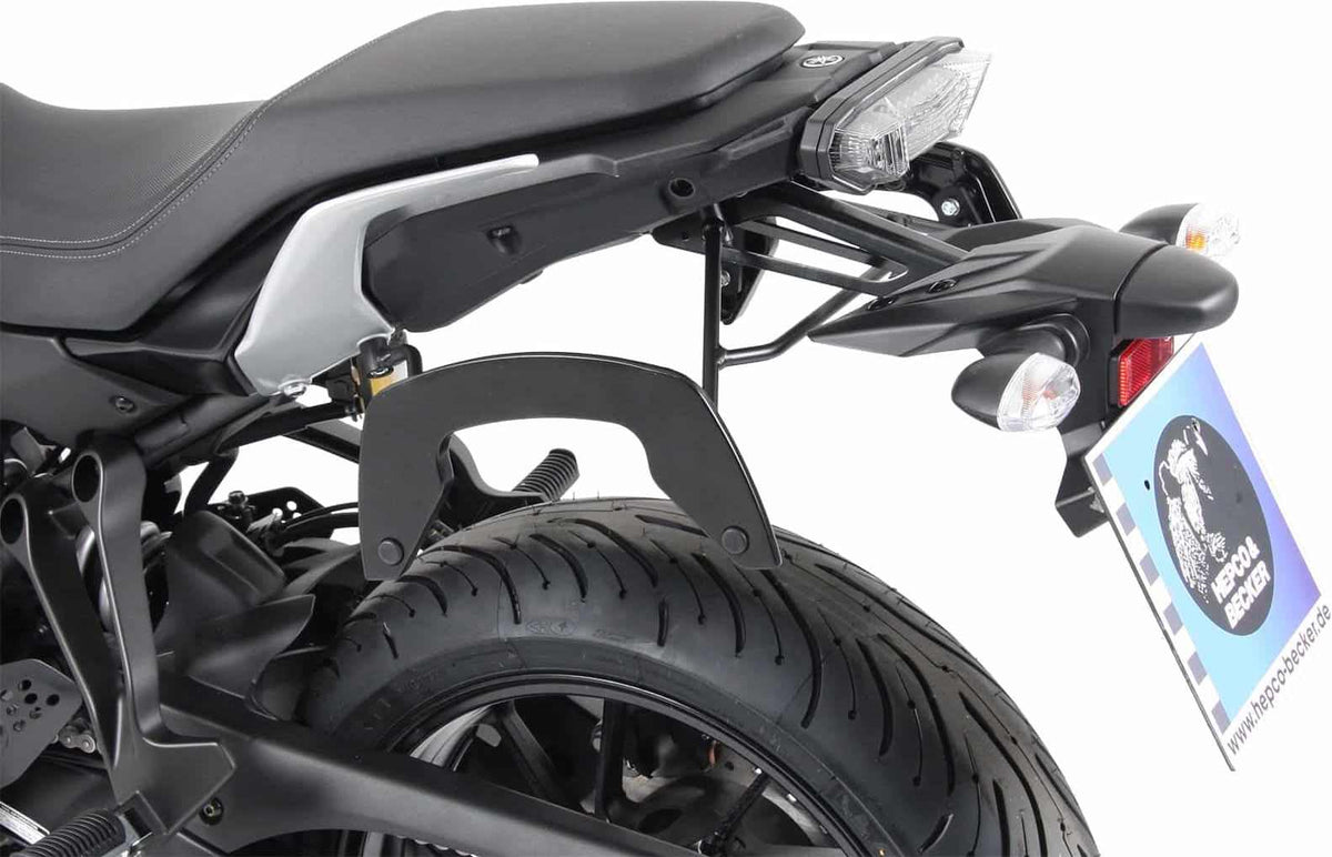 Hepco and Becker / ヘプコアンドベッカー C-Bow sidecarrier black for Yamaha Tracer 7 (2021-) | 6304568 00 01