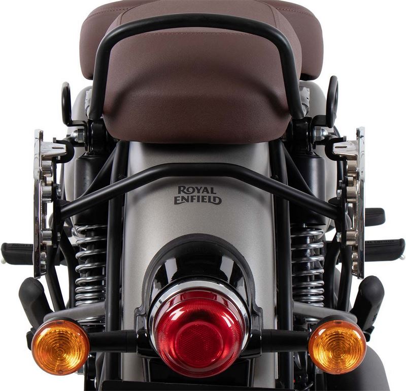 ヘプコ&ベッカー サイドソフトケースホルダー(キャリア)「C-Bow」 クローム Royal Enfield Classic 350 | 6307633 00 02