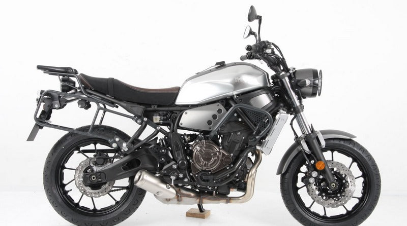 Hepco & Becker Sidecarrier Lock-it-anthracite for Yamaha XSR 700 / XSR 700 Xtribute (2016-) | 6504550 00 05