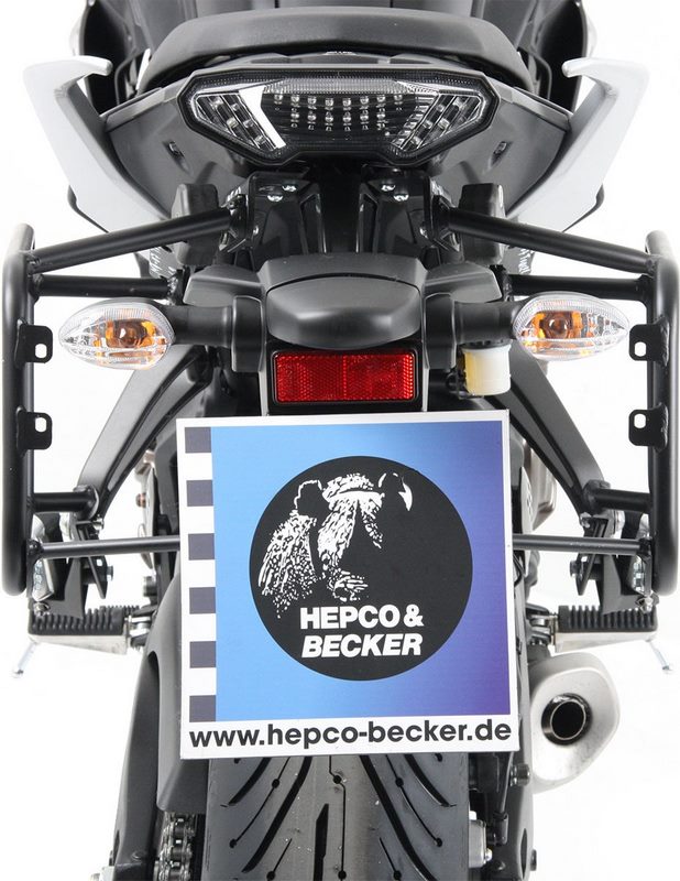 Hepco & Becker Sidecarrier Lock-it-black for Yamaha Tracer 700 / Tracer 700 GT (2016-) | 6504554 00 01