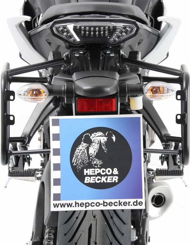 Hepco and Becker / ヘプコアンドベッカー Sidecarrier Lock-it black for Yamaha Tracer 7 (2021-) | 6504568 00 01