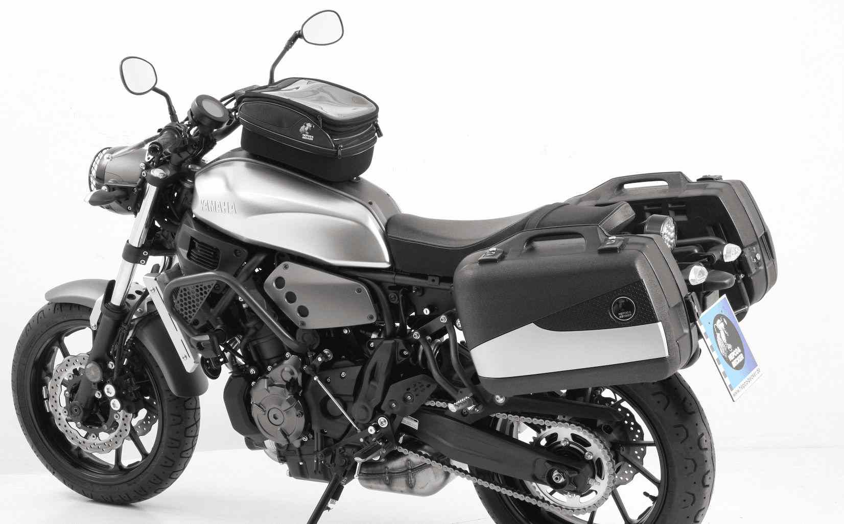 Hepco and Becker / ヘプコアンドベッカー Sidecarrier Lock-it anthracite for Yamaha XSR 700 / XTribute (2022-) | 6504578 00 05