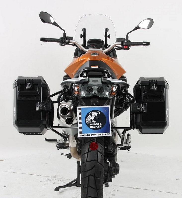 Hepco & Becker Sidecarrier Lock-it-black for Moto Guzzi Stelvio / NTX 1200 | 650541 00 01