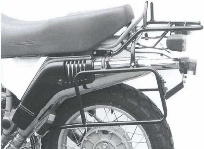 Hepco & Becker Side-and Topcasecarrierset-black for BMW R 80 GS Paris-Dakar until 1988 | 650607 00 01
