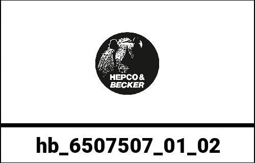 Hepco & Becker Tube Topcasecarrier-chrome for Triumph Bonneville Speedmaster until 2010 | 6507507 01 02