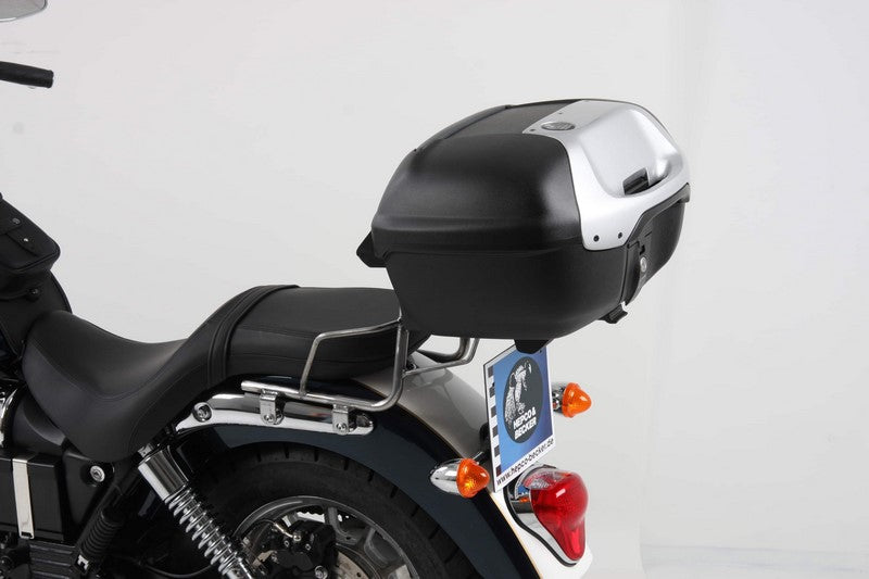 Hepco & Becker / ヘプコ&ベッカー Tube topcasecarrier - chrome for Triumph Amerika / Speedmaster (2011-2017) | 6507537 01 02