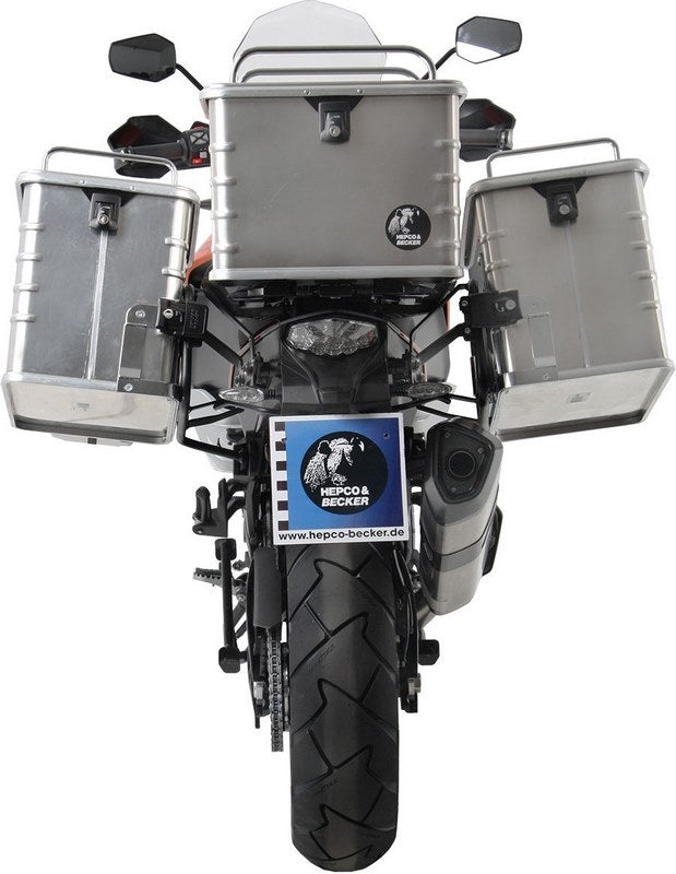 Hepco & Becker Sidecarrier Lock-it-black-symmetric for KTM 1090 Adventure R from 2017 | 6507563 00 01