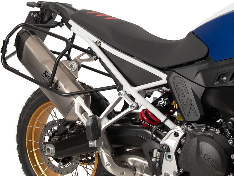 Hepco & Becker サイドキャリアカットアウトブラックフォーエクスプローラーカットアウトケース40/37フォー BMW F 900 GS (2024-) | 6516534 00 01