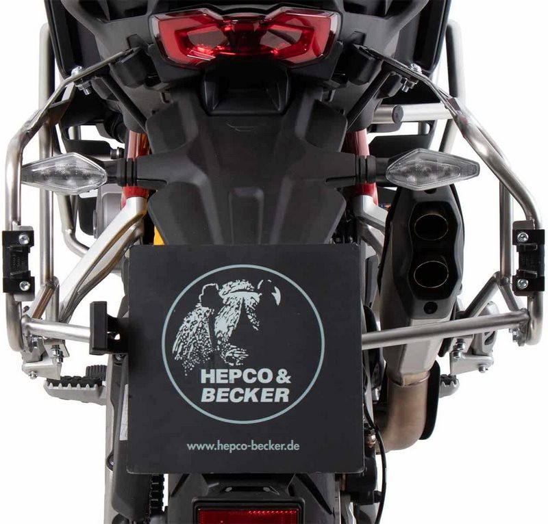 ヘプコ&ベッカー サイドケースホルダー + Xplorer(Cutout)セット シルバー DUCATI ムルティストラーダ V4 | 6517614 00 22