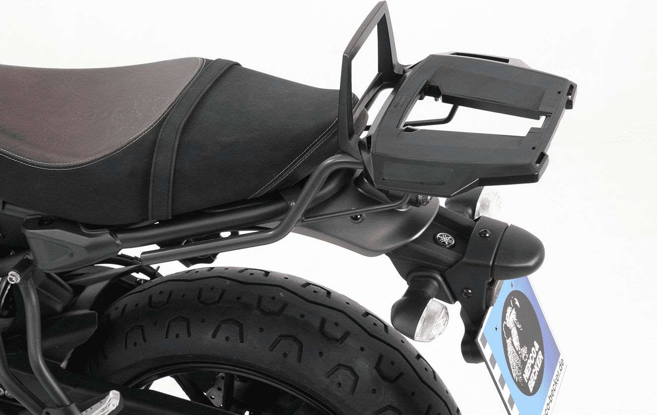 Hepco and Becker / ヘプコアンドベッカー Alurack top case carrier anthracite/black for Yamaha XSR 700 / XTribute (2022-) | 6524578 01 05
