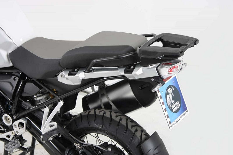 Hepco & Becker / ヘプコ&ベッカー Alurack topcasecarrier – black for BMW R1250GS Adventure (2019-) | 6526519 01 01