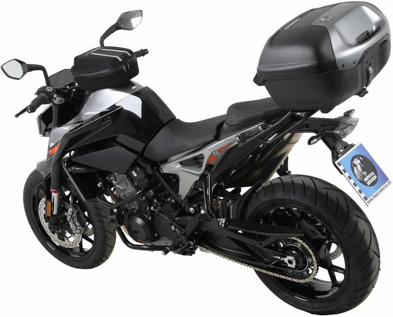 Hepco & Becker / ヘプコ&ベッカー Alurack topcasecarrier – black for KTM 790 Duke (2018-) | 6527569 01 01
