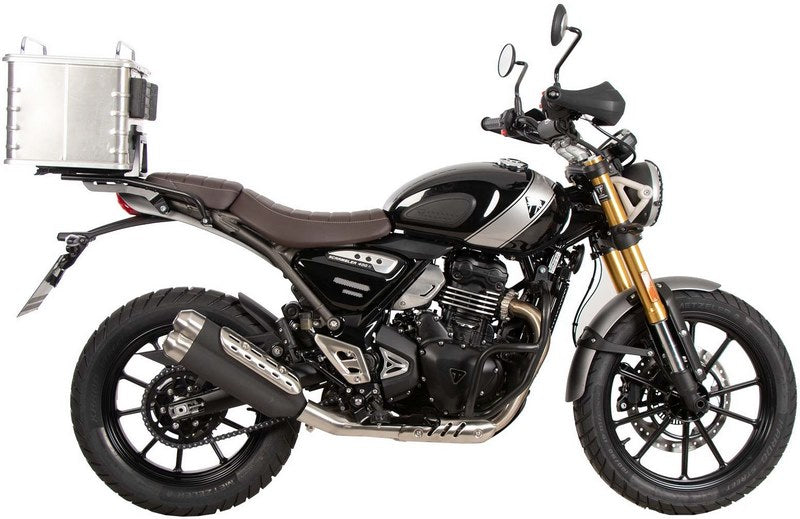 Hepco & Becker アルラックトップケースキャリア ブラック Triumph Scrambler 400 X (2024-) | 6527663 01 01