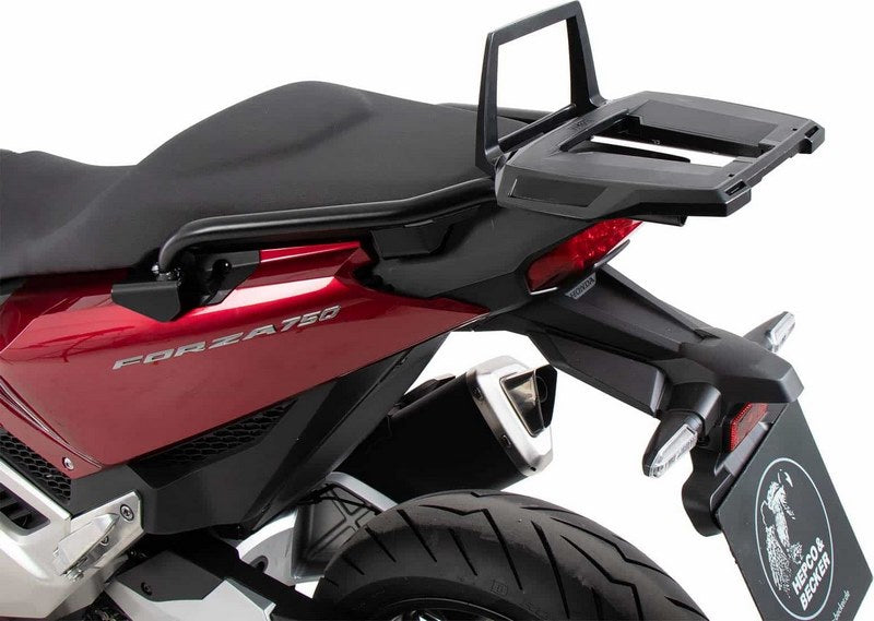 Hepco and Becker / ヘプコアンドベッカー Alurack top case carrier black for Honda Forza 750 (2021-) | 6529528 01 01
