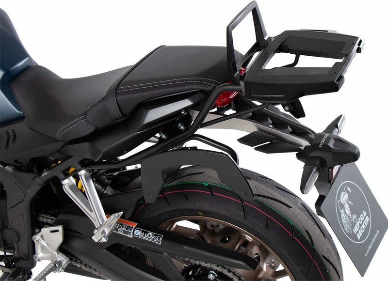 Hepco and Becker / ヘプコアンドベッカー Alurack top case carrier black for Honda CBR 650 R (2021-) | 6529532 01 01