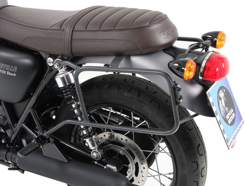 Hepco & Becker Sidecarrier permanent mounted-for Triumph Bonneville T 120 / Black from 2016 | 6537544 00 01