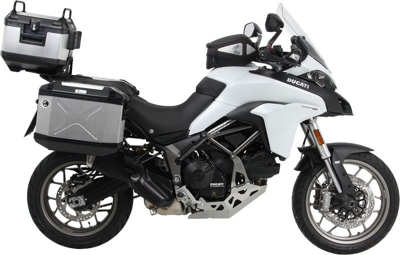 Hepco & Becker Sidecarrier permanent mounted-chrome for Ducati Multistrada 950 from 2017 | 6537552 00 01