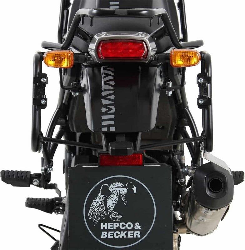Hepco & Becker / ヘプコ&ベッカー Sidecarrier permanent mounted - black for Royal Enfield Himalayan (2018-) | 6537590 00 01