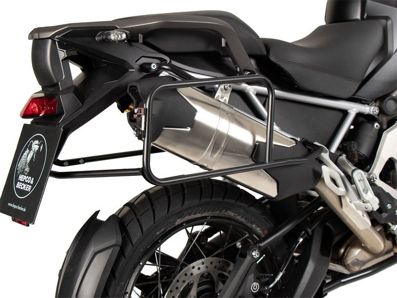 Hepco & Becker サイドキャリアパーマネントマウントブラック Triumph Tiger 1200 Rally Pro / GT Pro / GT (2022-) | 6537640 00 01