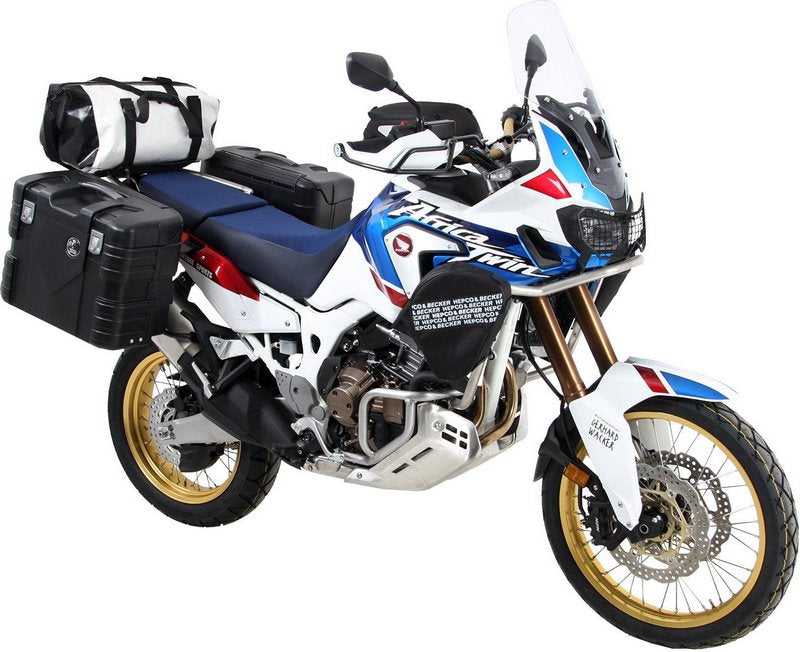 Hepco & Becker Sidecarrier permanent mounted-black for Honda CRF1000L Africa Twin from Bj.2018 | 6539512 00 01