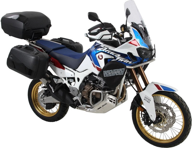Hepco & Becker Sidecarrier permanent mounted-black for Honda CRF1000L Africa Twin from Bj.2018 | 6539512 00 01
