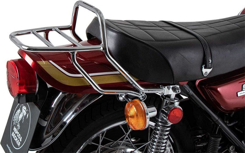 Hepco and Becker / ヘプコアンドベッカー Topcase carrier tube-type chrome for Kawasaki Z 900 (1973-1976)/Z1000 A (1977-1978) | 6542535 01 02