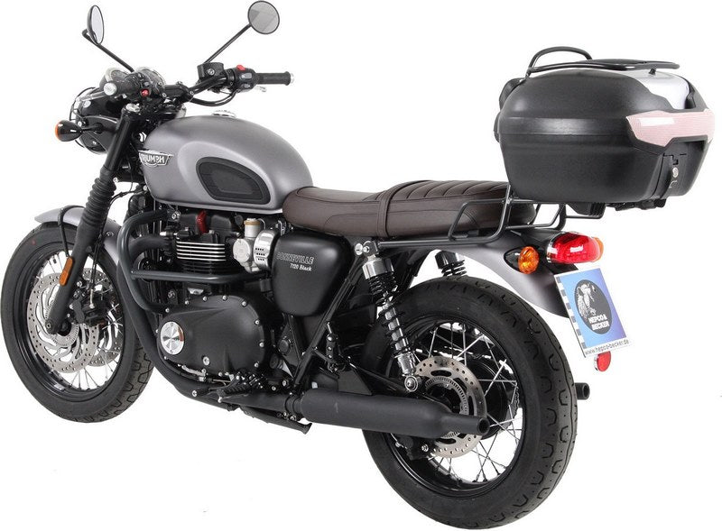 Hepco & Becker Tube topcasecarrier-chrome for Triumph Bonneville T 100 / Black from 2017 | 6547559 01 02
