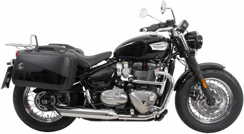 Hepco & Becker / ヘプコ&ベッカー Tube topcasecarrier - chrome for Triumph Bonneville Speedmaster (2018-) | 6547572 01 02