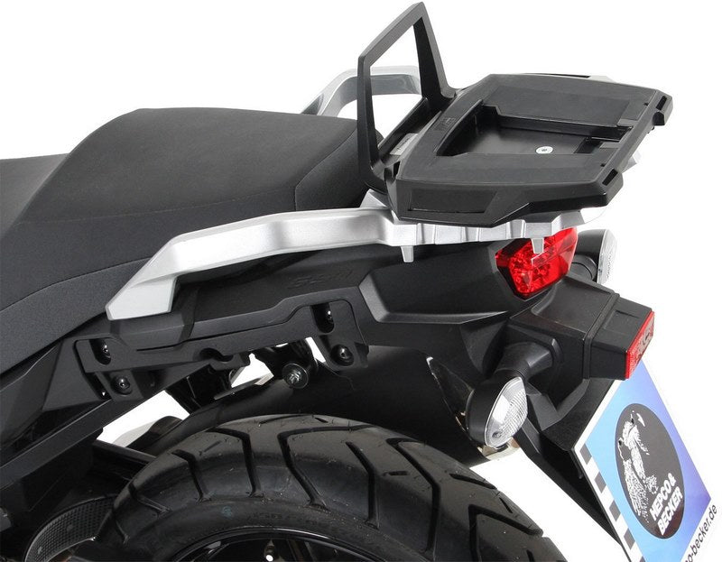 Hepco & Becker Alurack topcasecarrier-black for Suzuki V-Strom 650 / XT from 2017 | 6553534 01 01